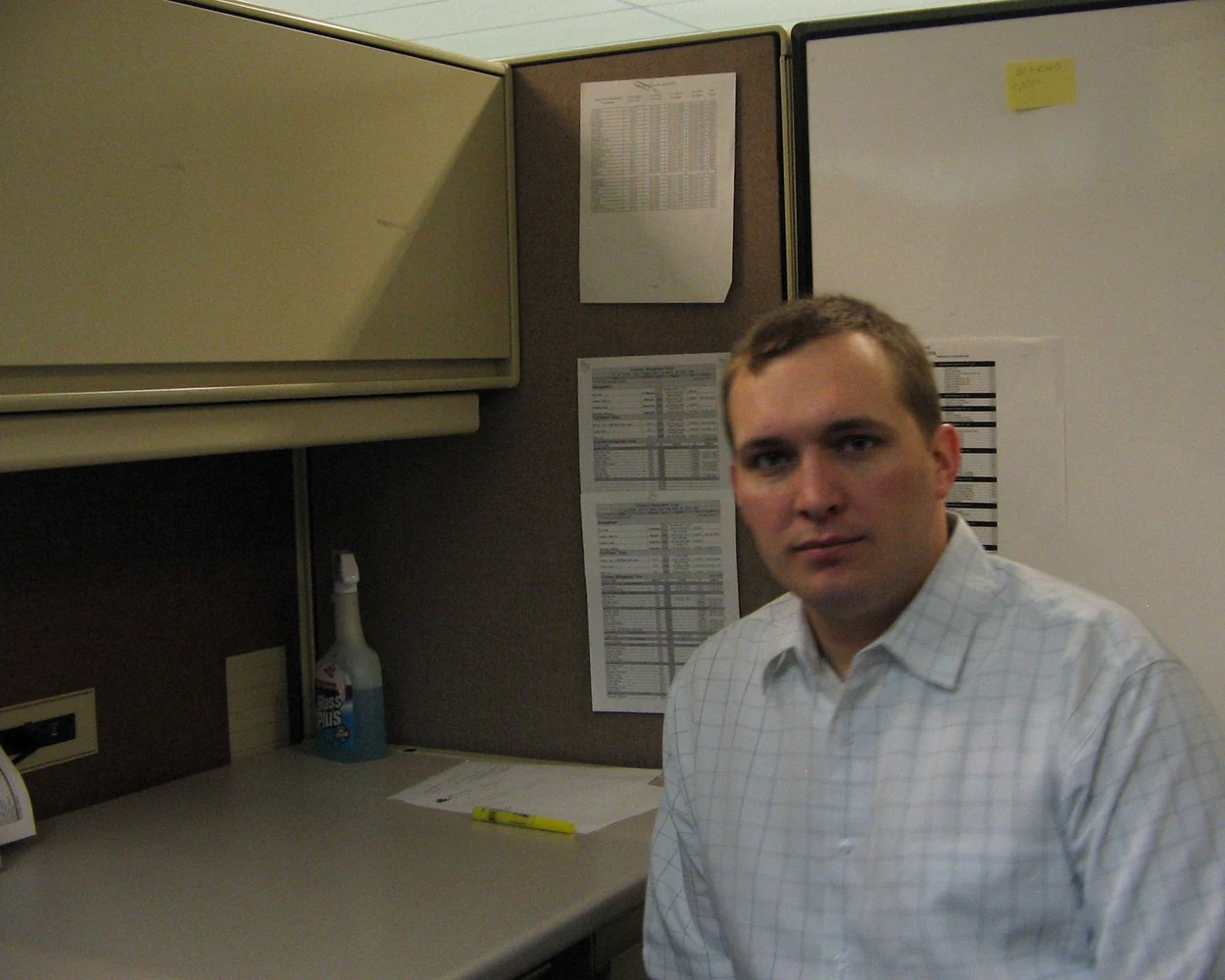 Michael Delaney during his enterprise technology support years